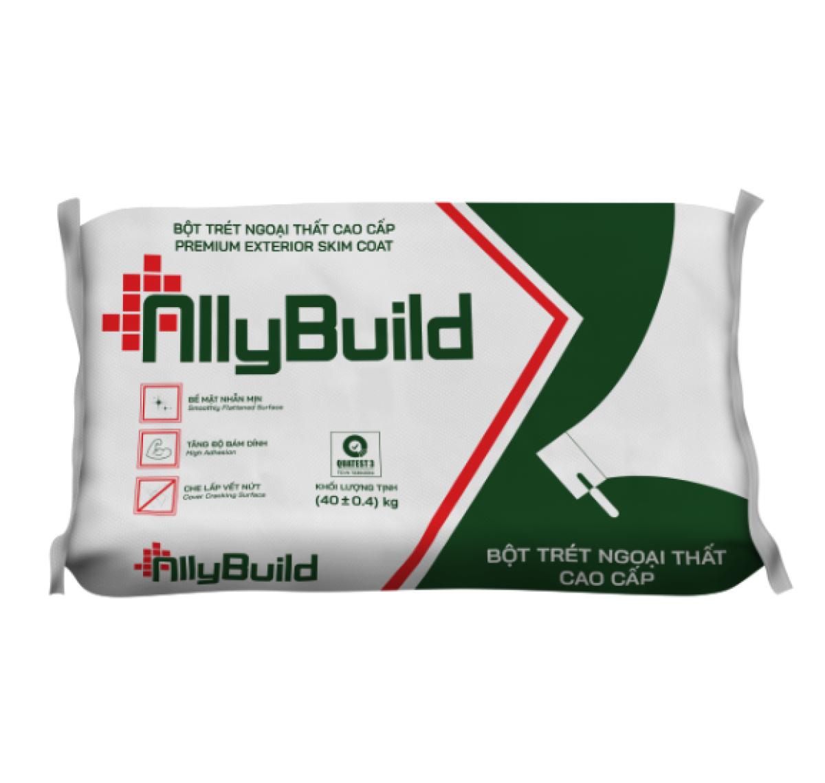  BỘT TRÉT NGOẠI THẤT BAO 40KG