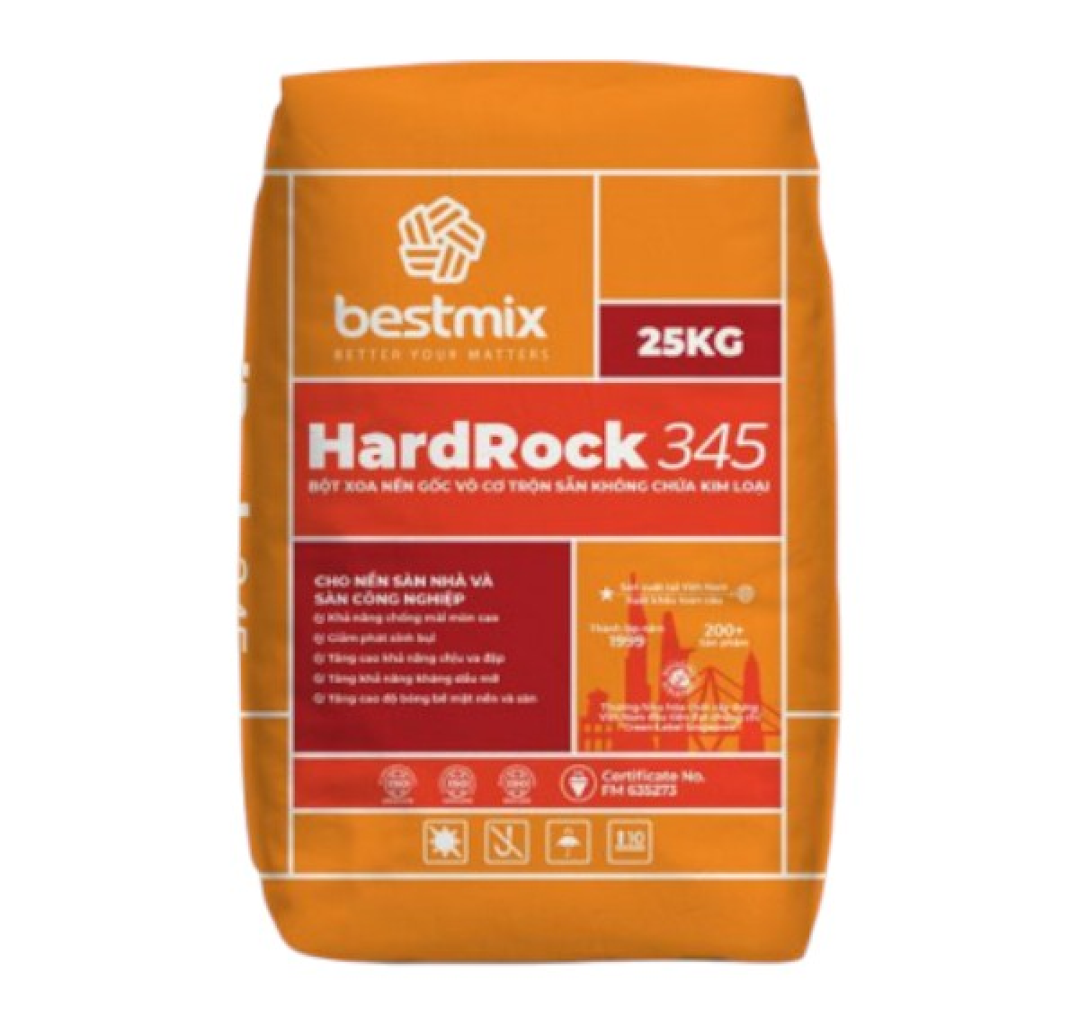 Chất Làm Cứng Nền Sàn HardRock  345