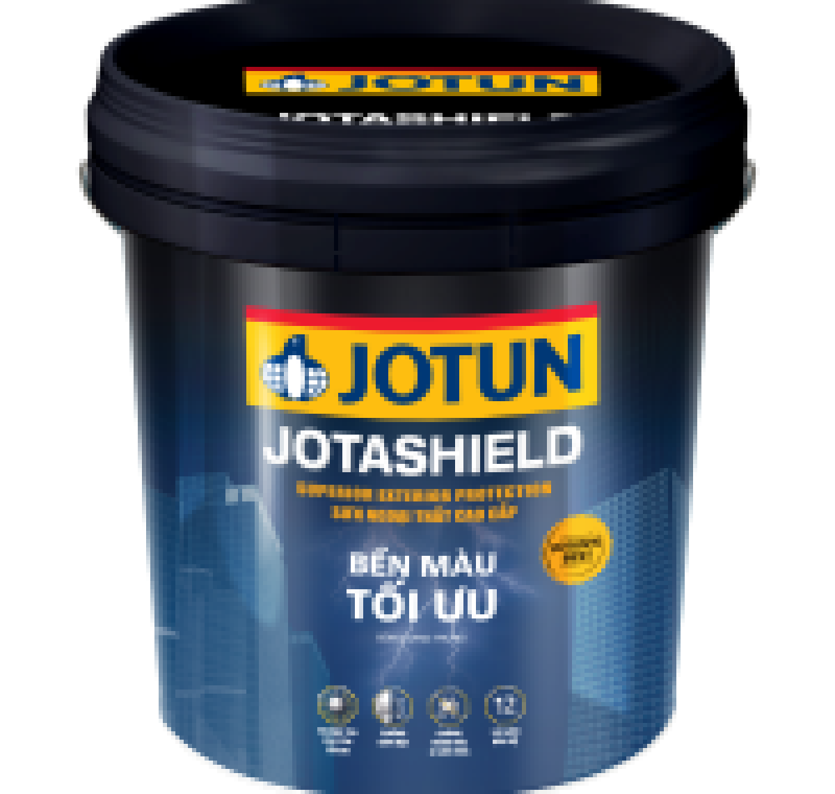 Sơn nước ngoại thất Jotun Jotashield Extreme bền màu tối ưu 