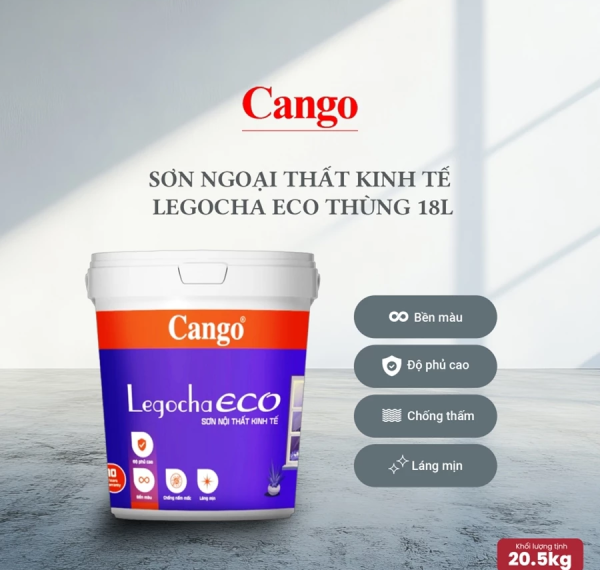 SƠN NỘI THẤT KINH TẾ LEGOCHA ECO